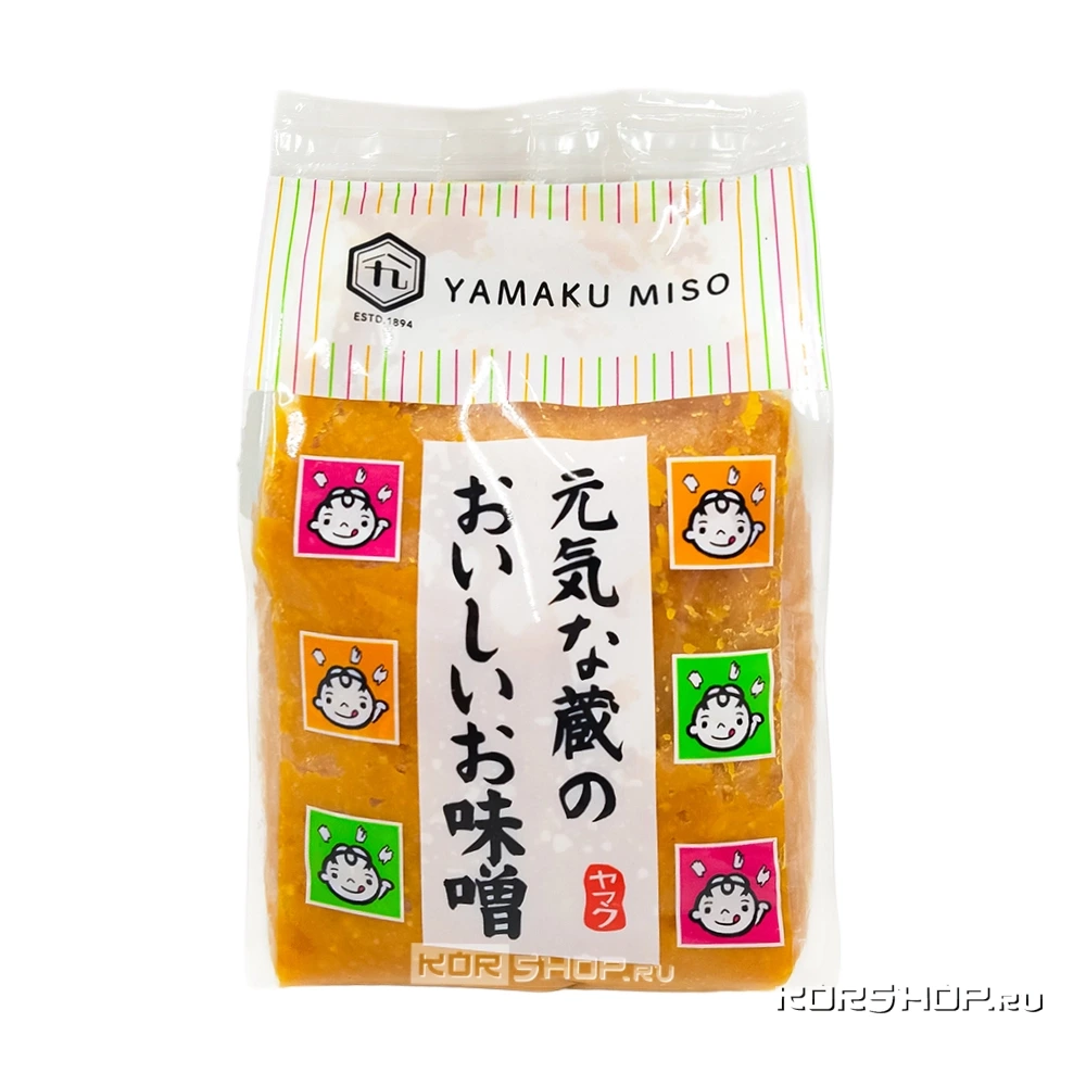 Паста мисо для супа «Ямаку» (Yamaku) Нагатаниен / Nagatanien, Япония, 450 г