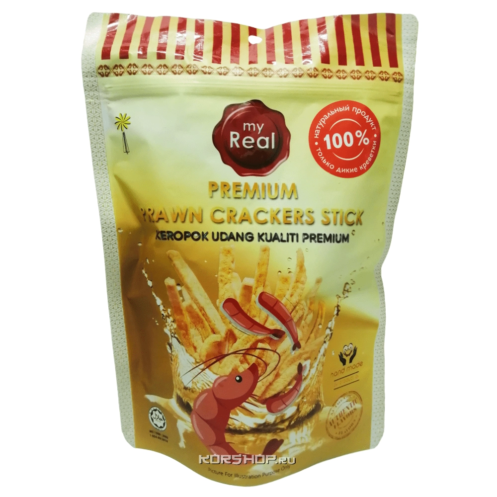 Креветочные стиксы Премиум My Real, Малайзия, 50 г