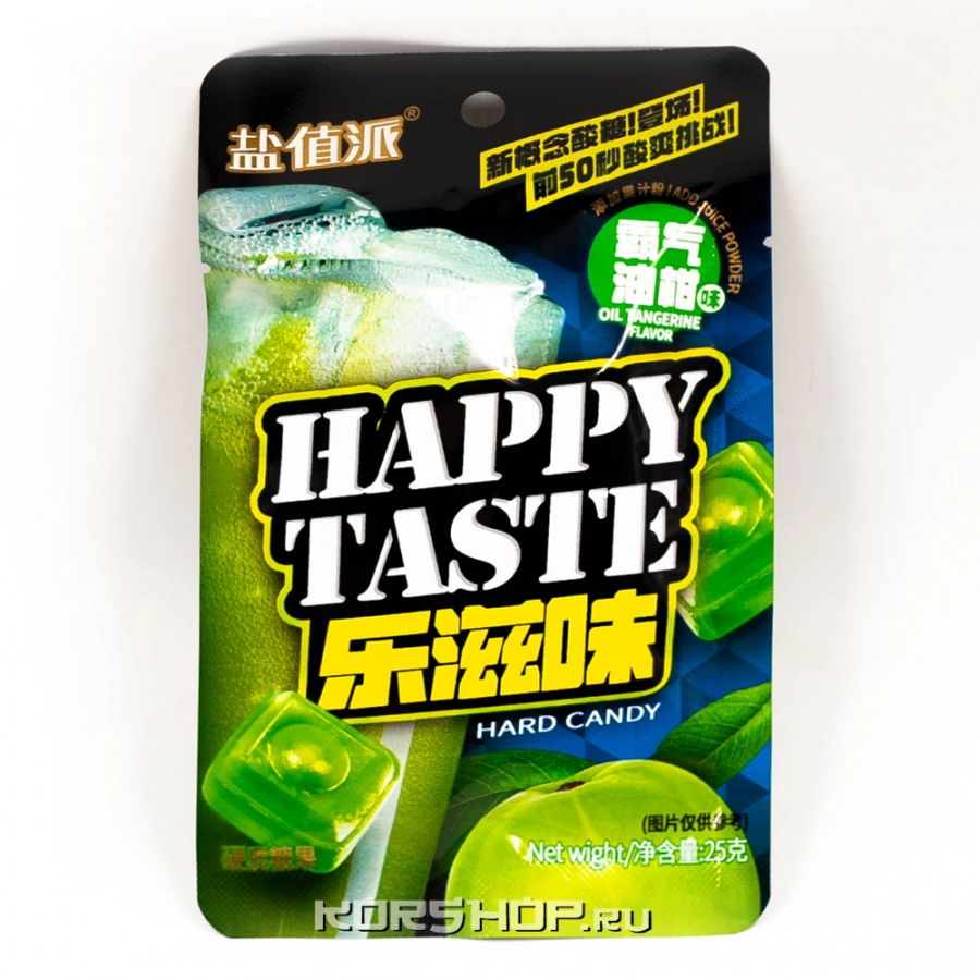 Леденцы низкокалор. Танжерин/Эмблика Zhengle, Китай 25 г