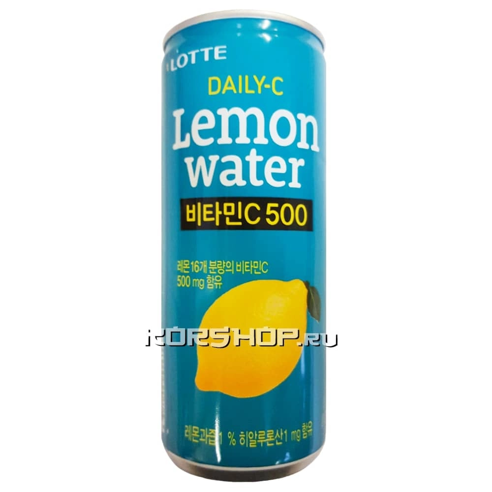 Лимонный напиток с витамином С 500 мг Lemon Water Daily C Lotte, Корея