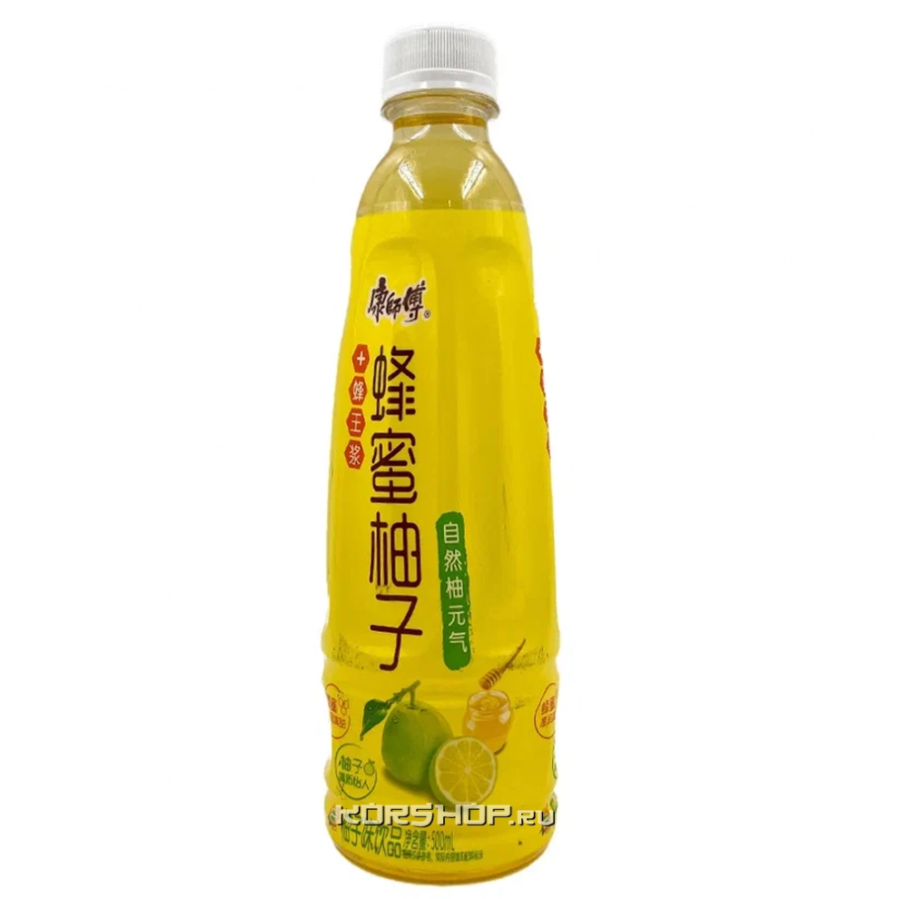 Напиток грейпфрутовый с мёдом Kangshifu, Китай, 500 мл Напиток грейпфрутовый с мёдом Kangshifu, Китай, 500 мл
