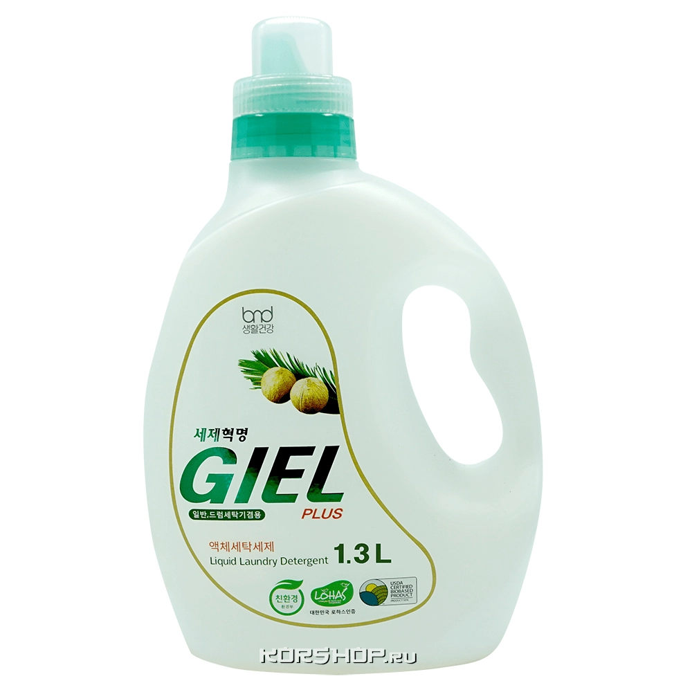Эко гель для стирки суперконцентрат Giel, Корея, 1,3 л Эко гель для стирки суперконцентрат Giel, Корея, 1,3 л