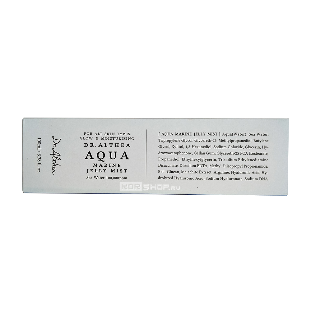 Увлажняющий спрей (мист) для лица с морской водой гелевый (Aqua Marine Jelly Mist) Dr.Althea, Корея, 100 мл Увлажняющий спрей (мист) для лица с морской водой гелевый (Aqua Marine Jelly Mist) Dr.Althea, Корея, 100 мл