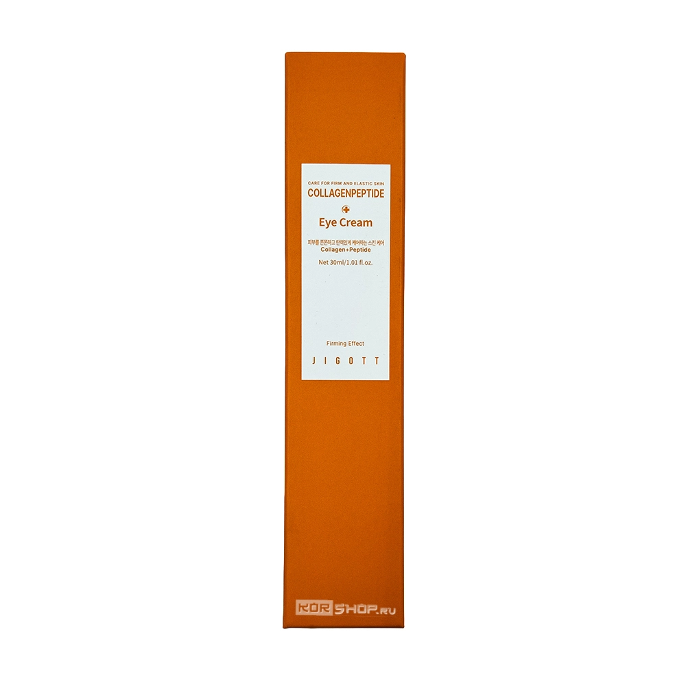 Омолаживающий крем для век с комплексом из коллагена и пептидов (Collagenpeptide Eye Cream) Jigott, Корея, 30 мл