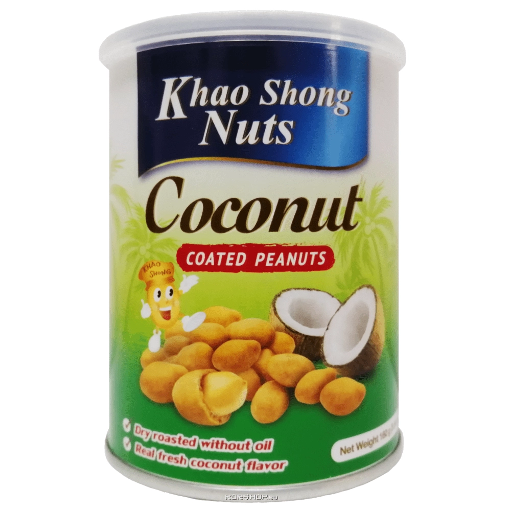 Арахис в кокосовой оболочке Khao Shong, Таиланд, 160 г
