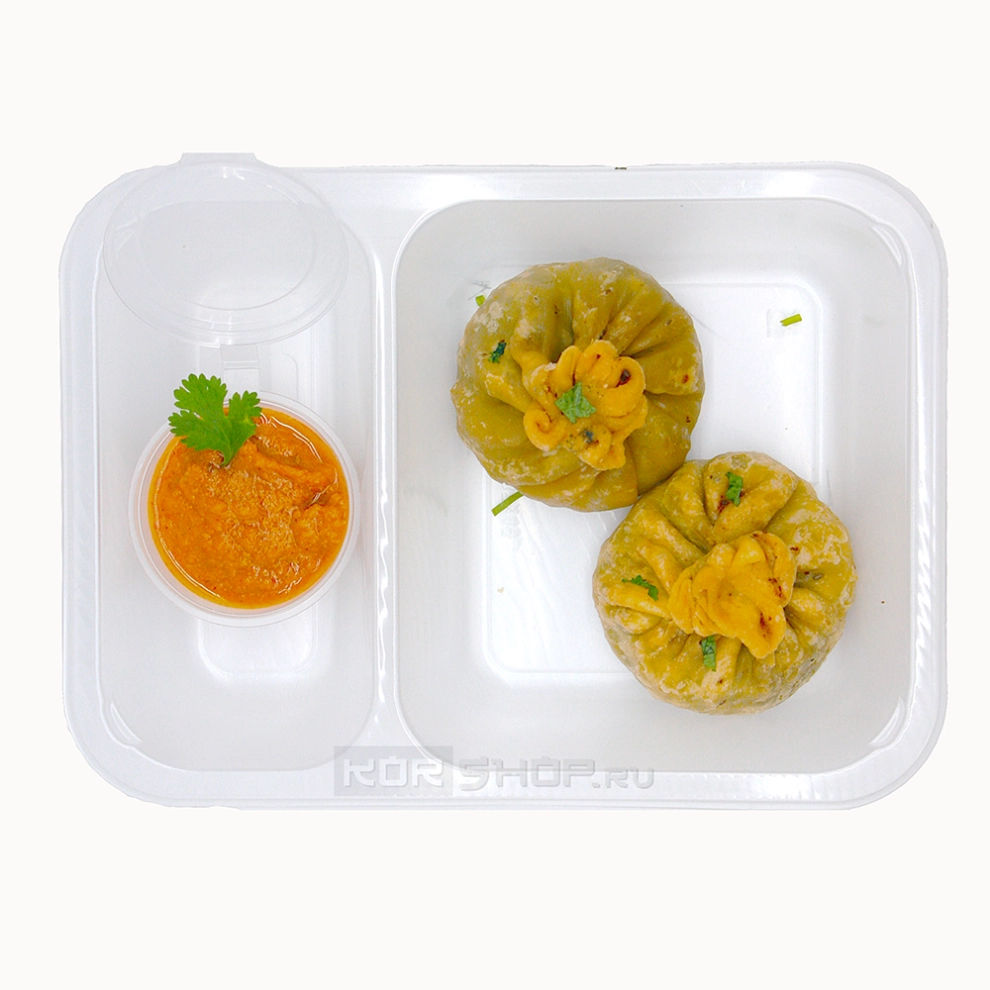 Индийские пирожки Самоса с курицей (2 шт.) + томатный соус Ашоказ (1 шт.) Ashokas, 150 г