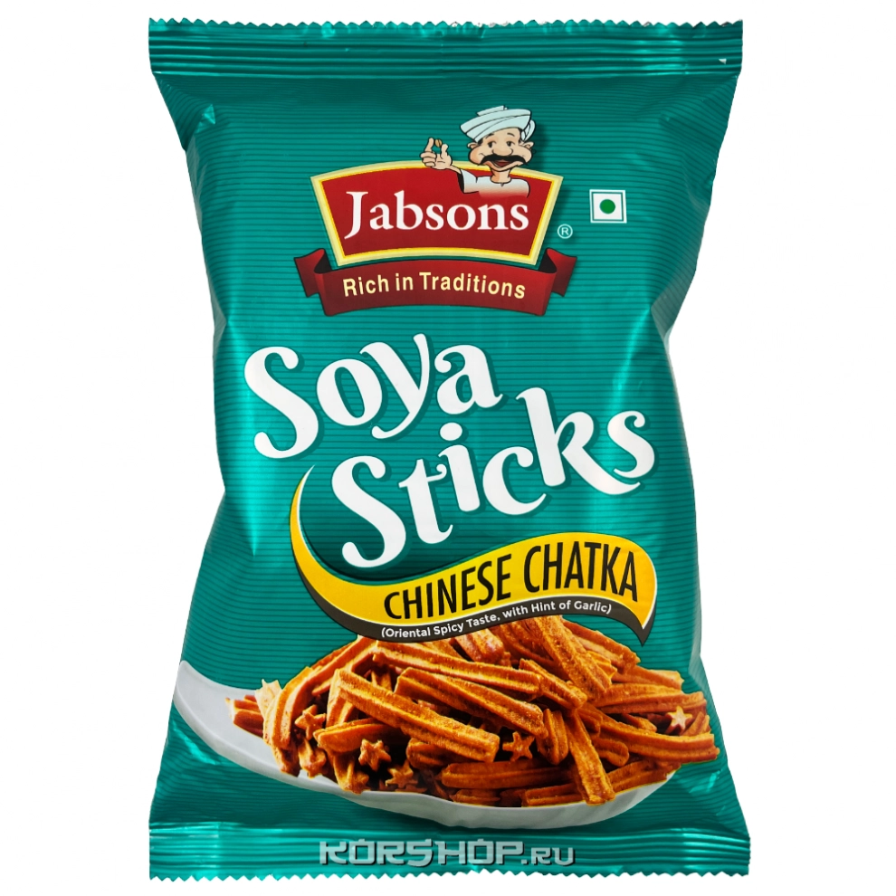 Соленые соевые палочки Jabsons, Индия, 180 г