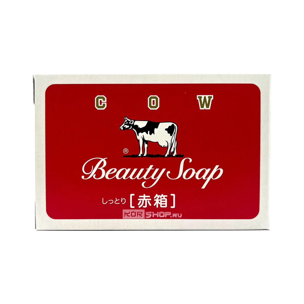 Туалетное мыло с ароматом роз Beauty Soap Cow Brand, Япония, 250 г (2*125 г)