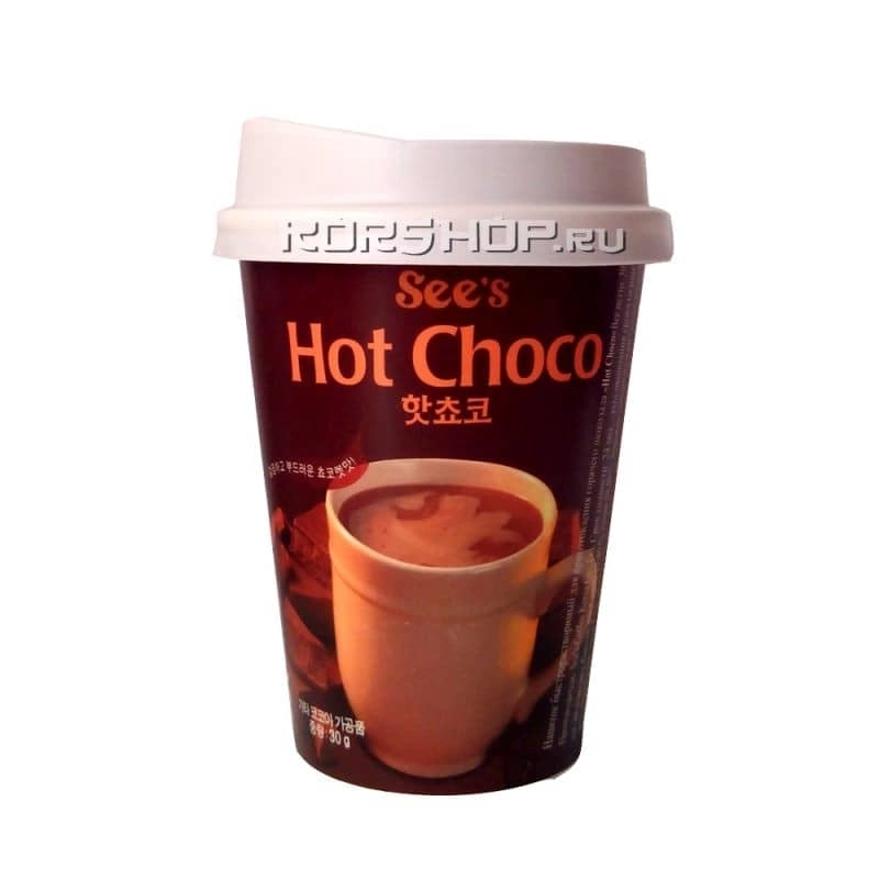 Корейский кофе Горячий Шоколад See's Coffee, Корея