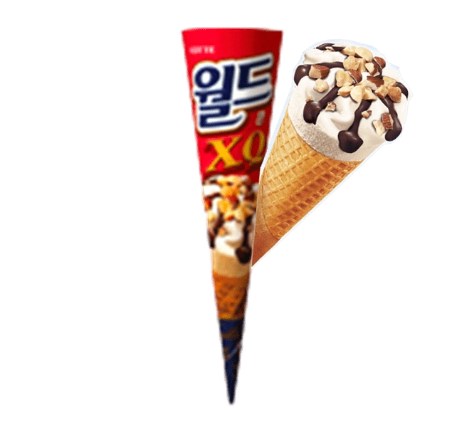 Мороженое Конус рожок XQ Lotte, Корея 95 г Мороженое Конус рожок XQ Lotte, Корея 95 г