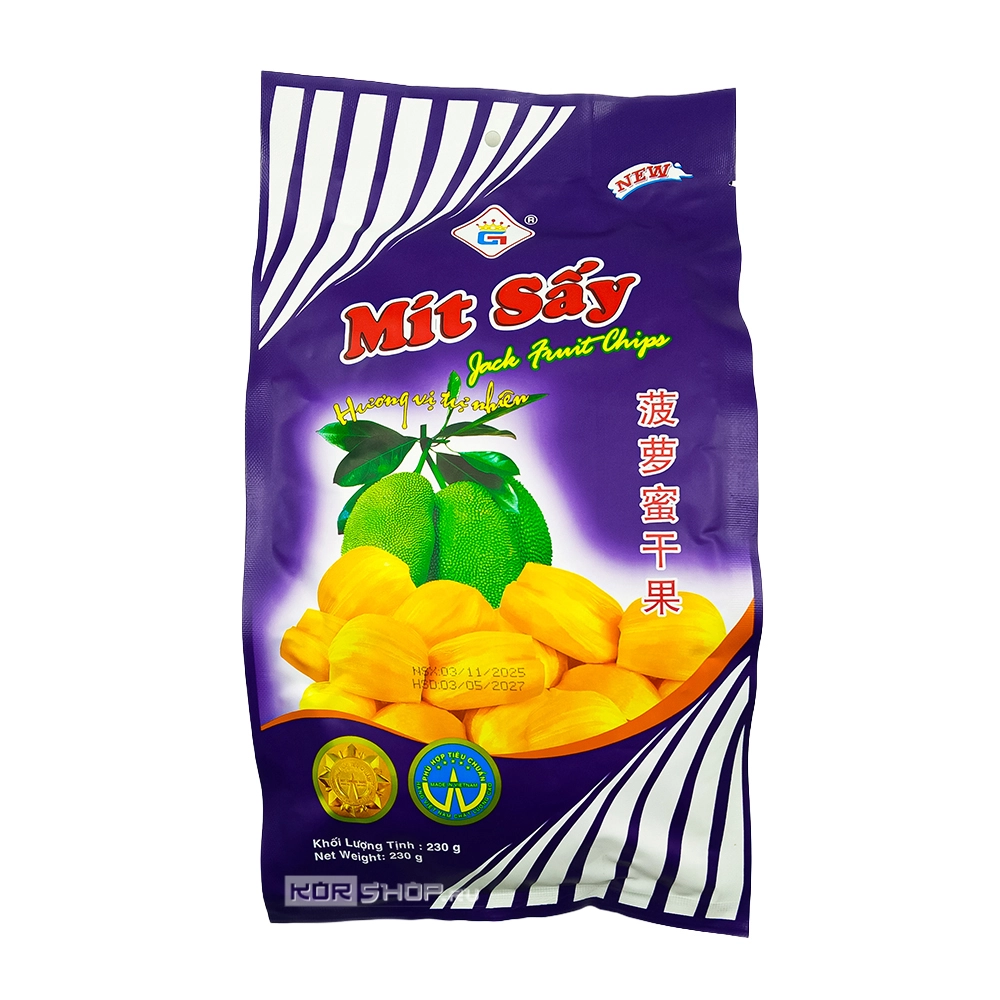 Чипсы фруктовые (джек-фрут), Вьетнам, 230 г Чипсы фруктовые (джек-фрут), Вьетнам, 230 г