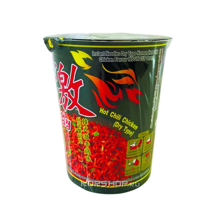 Лапша б/п &quot;Острая курица по-корейски&quot; Nissin, 71 г