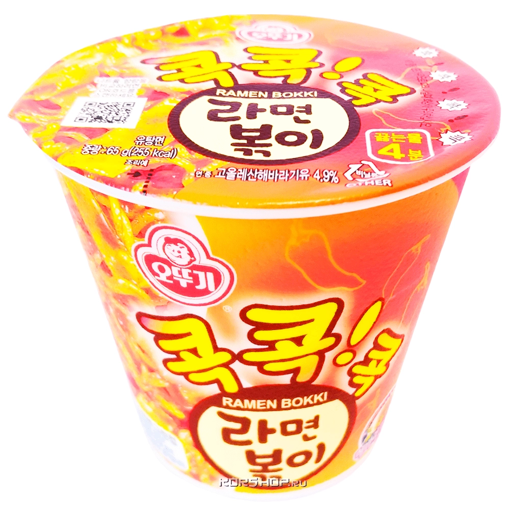 Лапша в корейском соусе кочудян Рамен Бокки Оттоги/Ottogi, Корея, 62 г