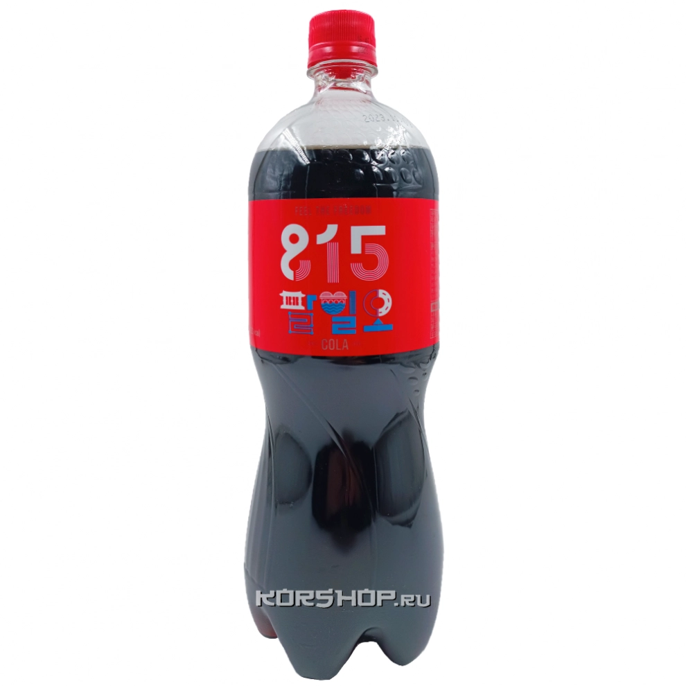 Газированный б/а напиток Кола Cola 815 Woongjin, Корея, 1,5 л