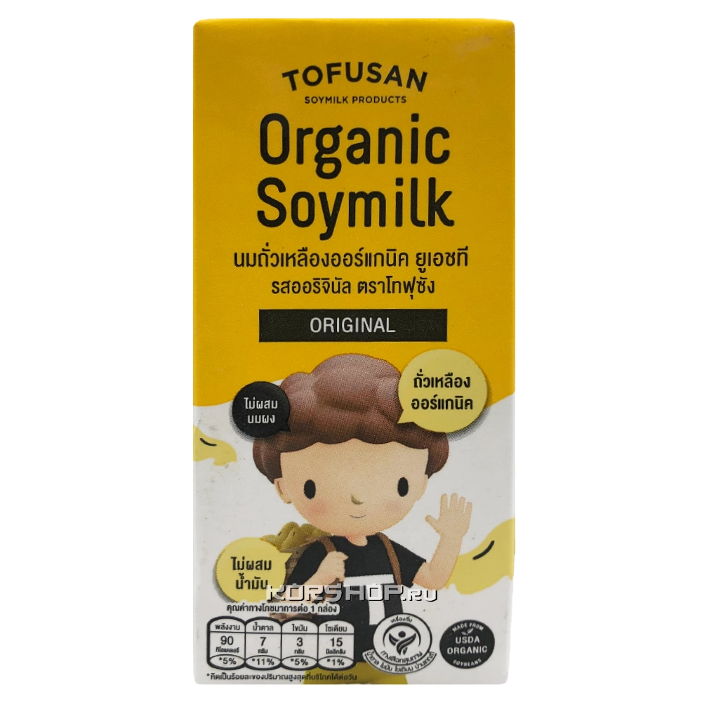 Соевое молоко Tofusan, Таиланд, 180 мл Соевое молоко Tofusan, Таиланд, 180 мл
