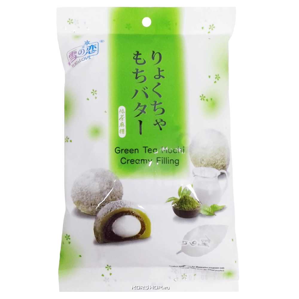 Дайфуку М Юки Матча с кремом Yuki Love, Тайвань, 120 г Дайфуку М Юки Матча с кремом Yuki Love, Тайвань, 120 г