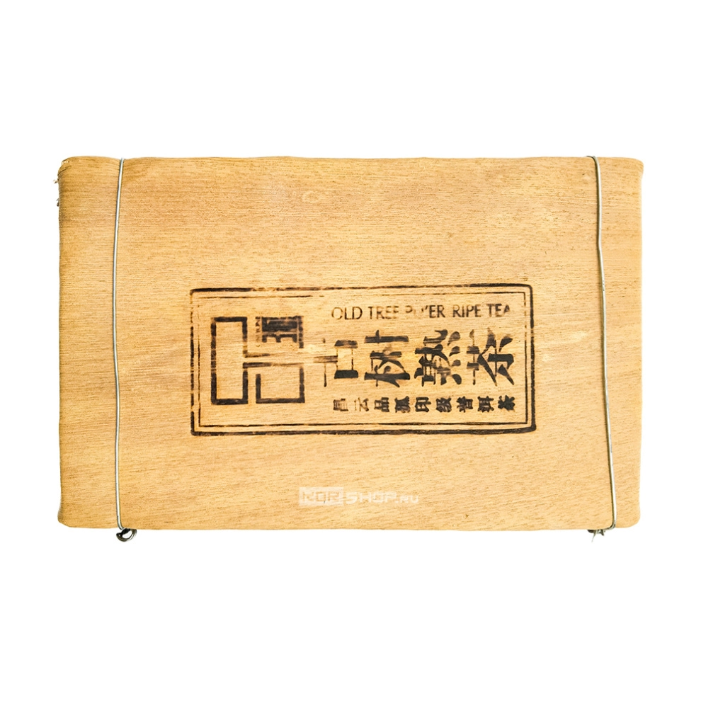 Чай Шу Пуэр в бамбуке (кирпич) 2019 год, Китай, 250 г