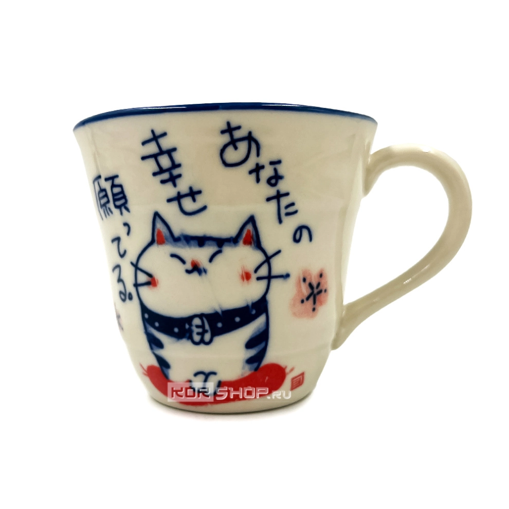 Кружка с ручкой 8.5x9см Someneko Pray / Someneko Mug Smile Marumo Takagi, 250 мл