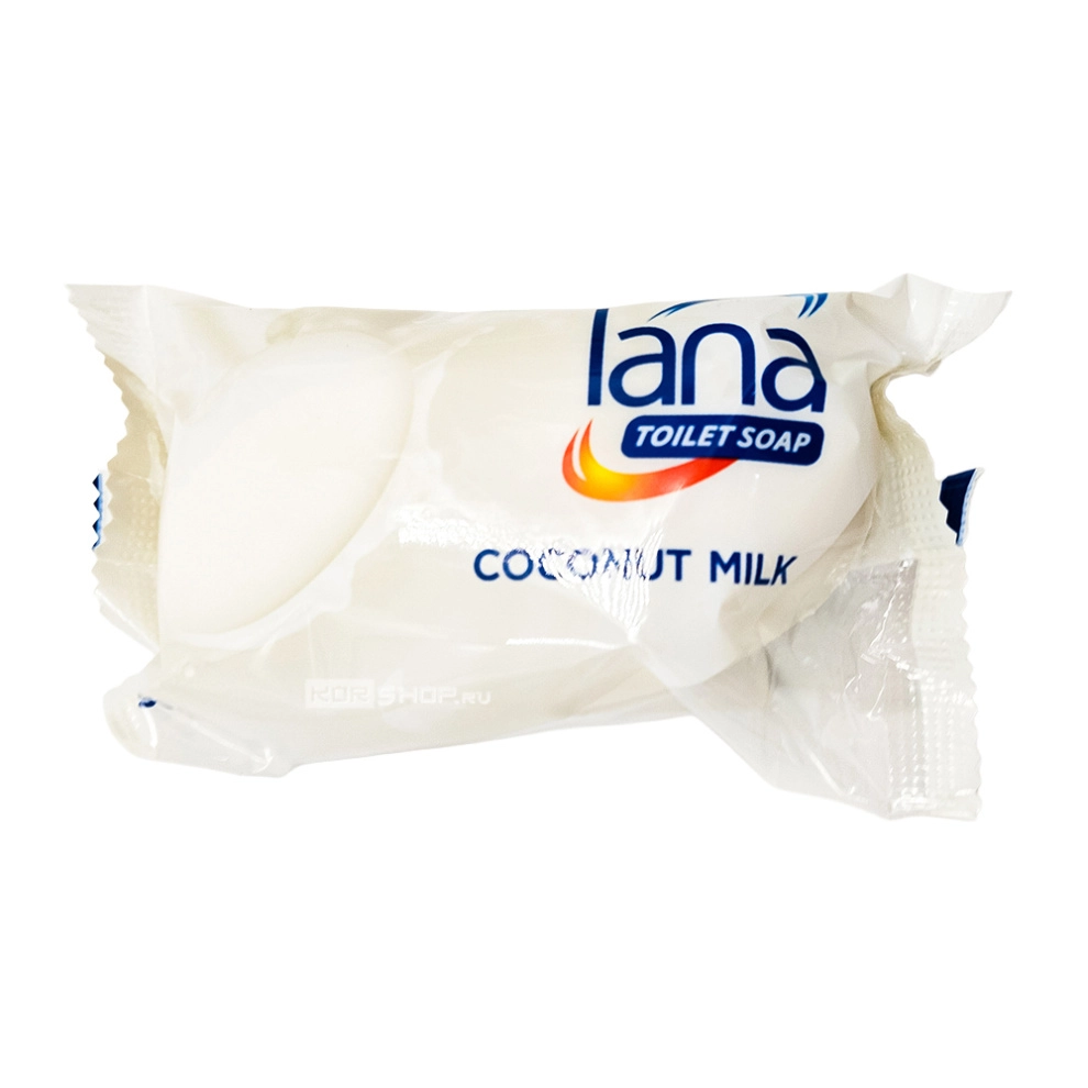 Увлажняющее туалетное мыло «Тропическая фантазия» (кокос и миндаль) Lana, Китай, 150 г Увлажняющее туалетное мыло «Тропическая фантазия» (кокос и миндаль) Lana, Китай, 150 г