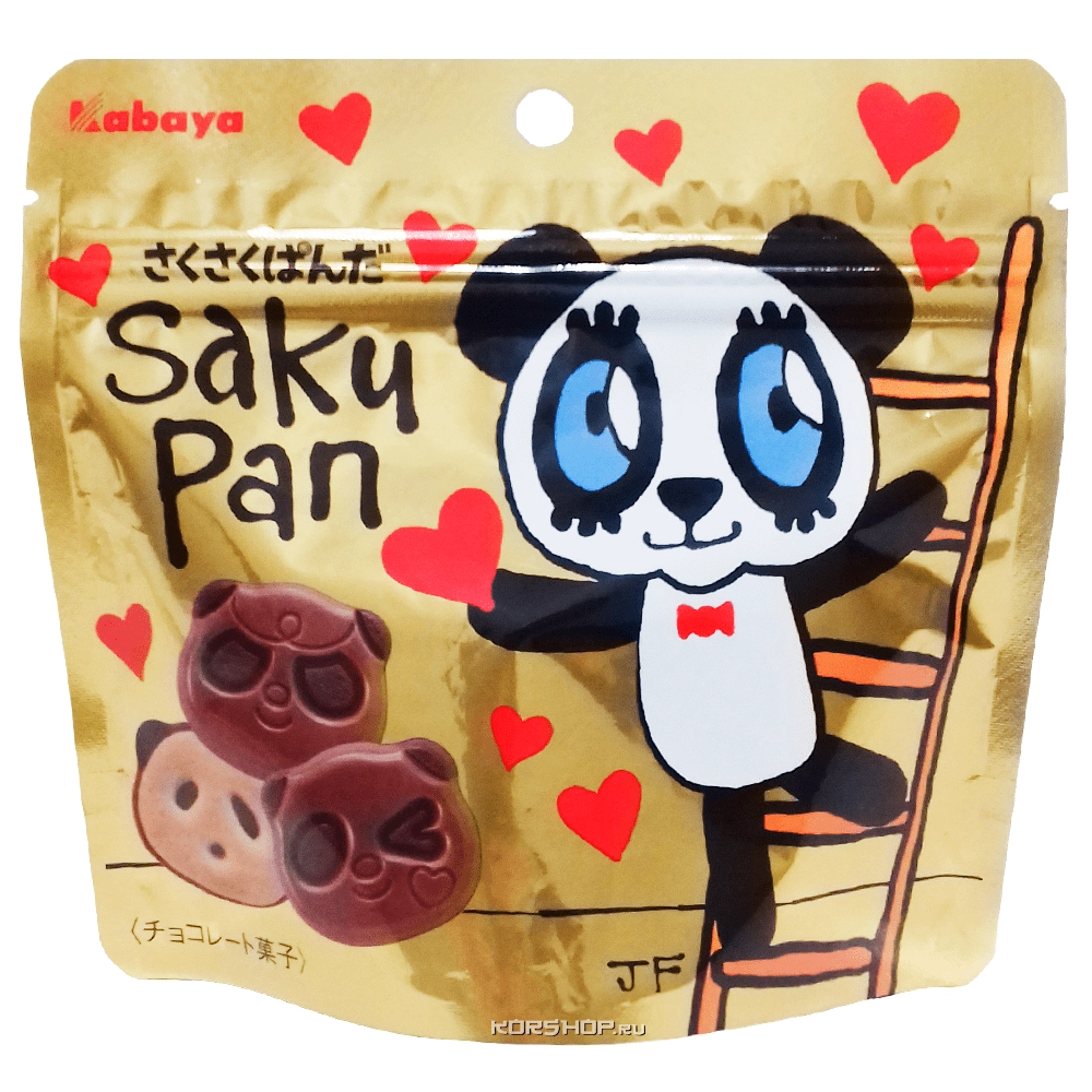 Бисквитное печенье &quot;Мишки панда&quot; Kabaya, Япония, 42 г