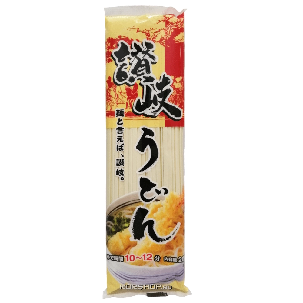 Лапша Удон Sanuki Shisei, Япония, 200 г