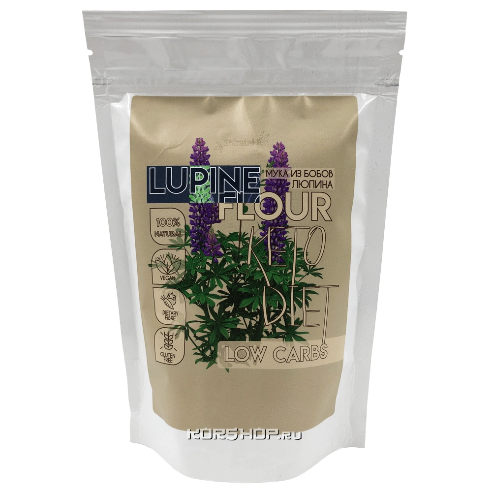 Мука из бобов люпина Shirataki, 200 г