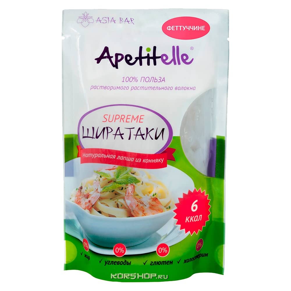 Фетучине Ширатаки Apetitelle, 230 г...