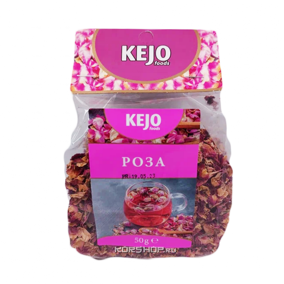 Чай из лепестков роз KEJOfoods, Россия, 50 г