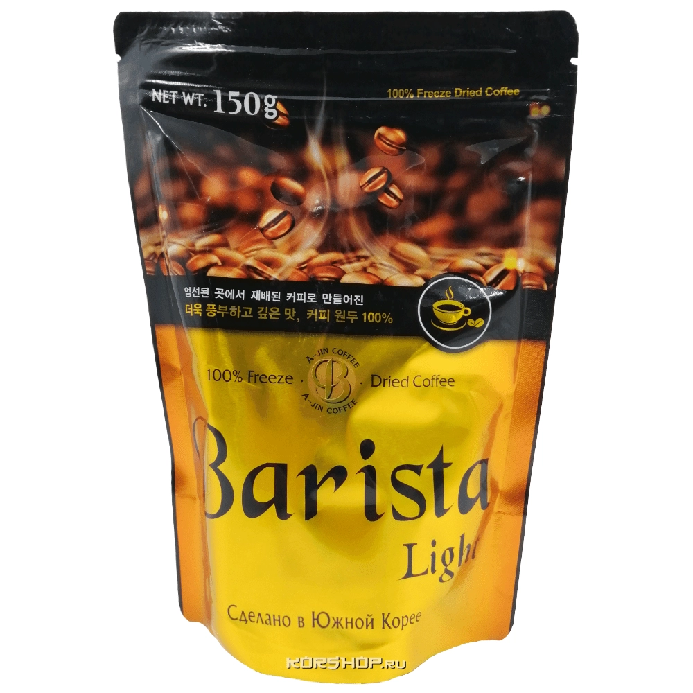 Натуральный растворимый кофе Light Barista, Корея, 150 мл