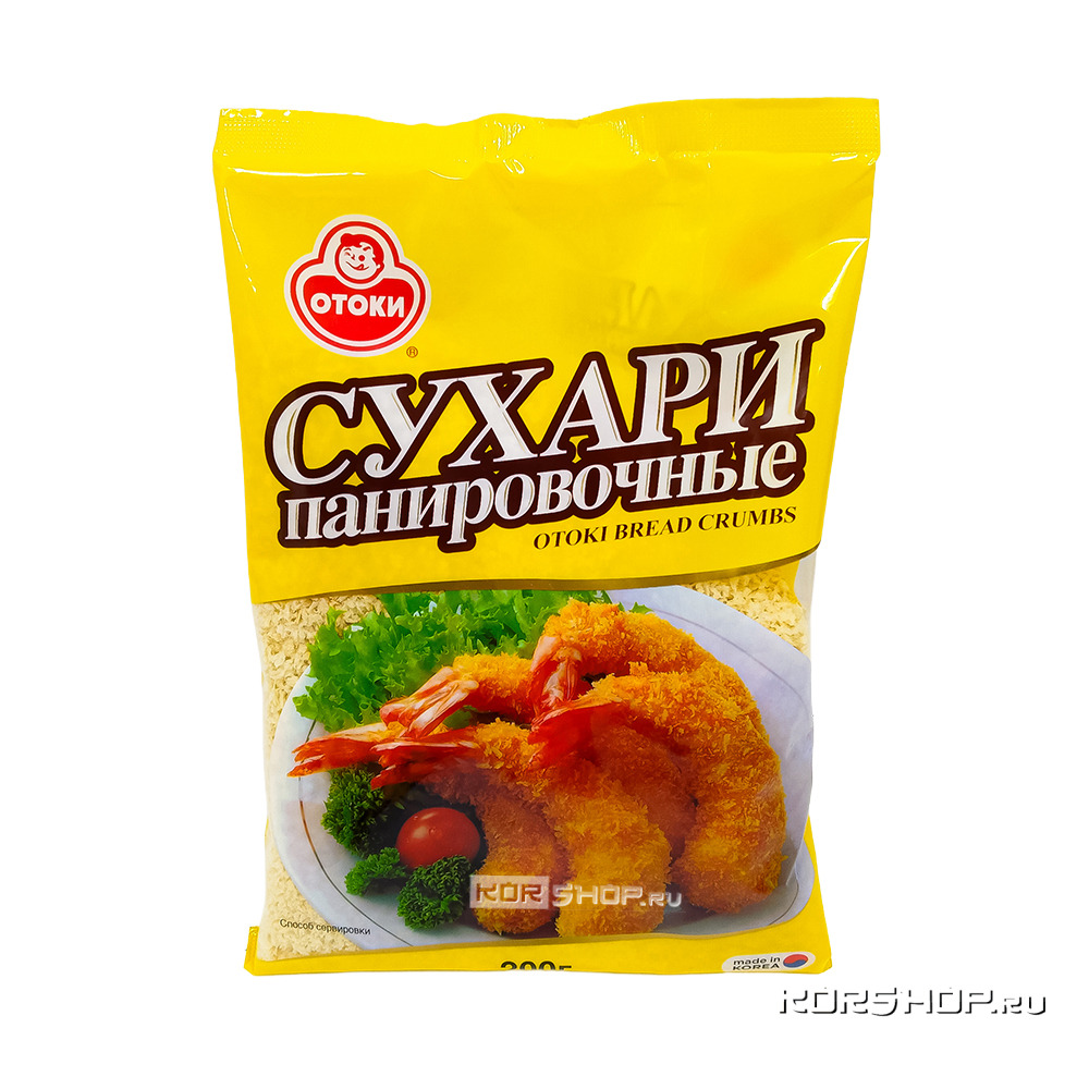 Сухари панировочные Панкару Otoki Ottogi, Корея, 200 г