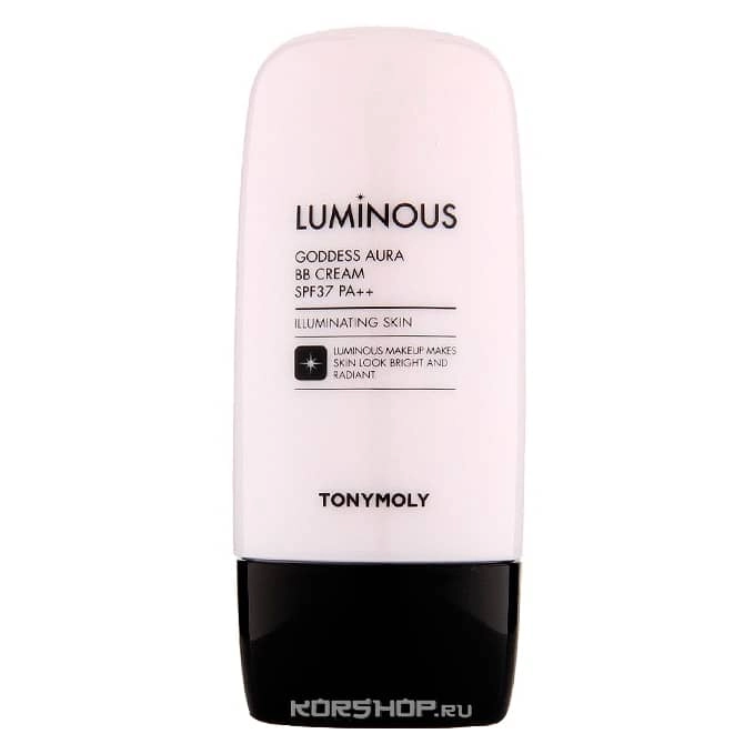 ББ-крем Luminous Goddess Aura BB Cream SPF37 PA++ Tony Moly 01 "Светлый бежевый", Корея, 45 мл ББ-крем Luminous Goddess Aura BB Cream SPF37 PA++ Tony Moly 01 "Светлый бежевый", Корея, 45 мл