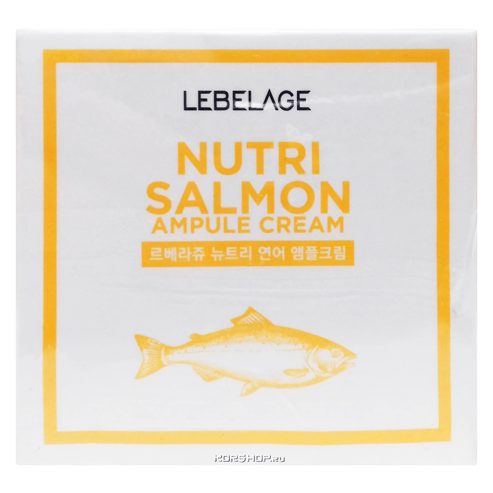 Питательный ампульный крем с маслом лосося Lebelage, Корея, 70 мл