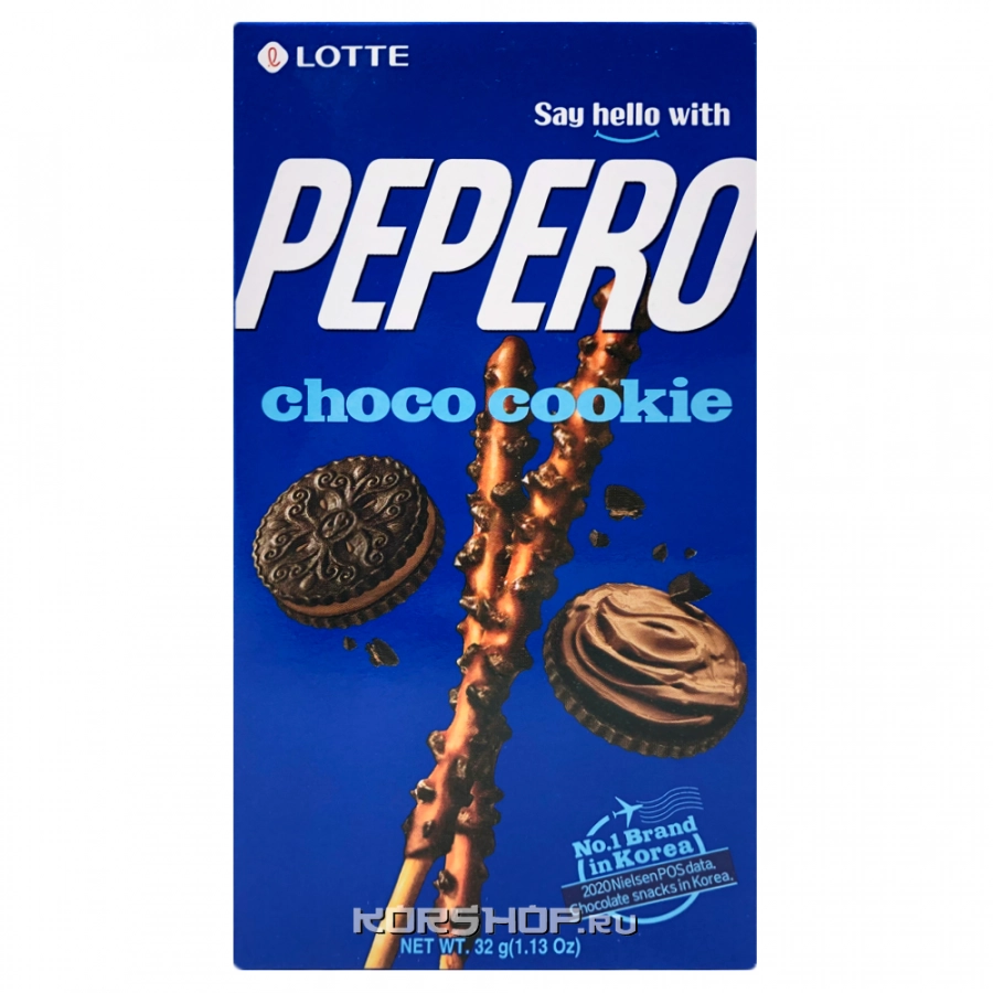 Соломка в шоколадной глазури Пеперо Pepero Choco Cookie Lotte, Корея, 32 г Соломка в шоколадной глазури Пеперо Pepero Choco Cookie Lotte, Корея, 32 г