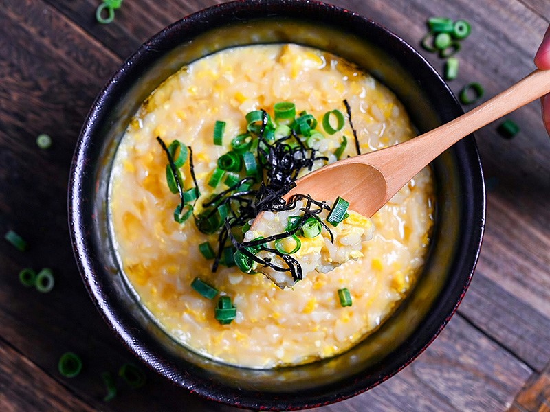 Рецепт рисовая каша с яйцом (окаю) советует KorSHop.ru