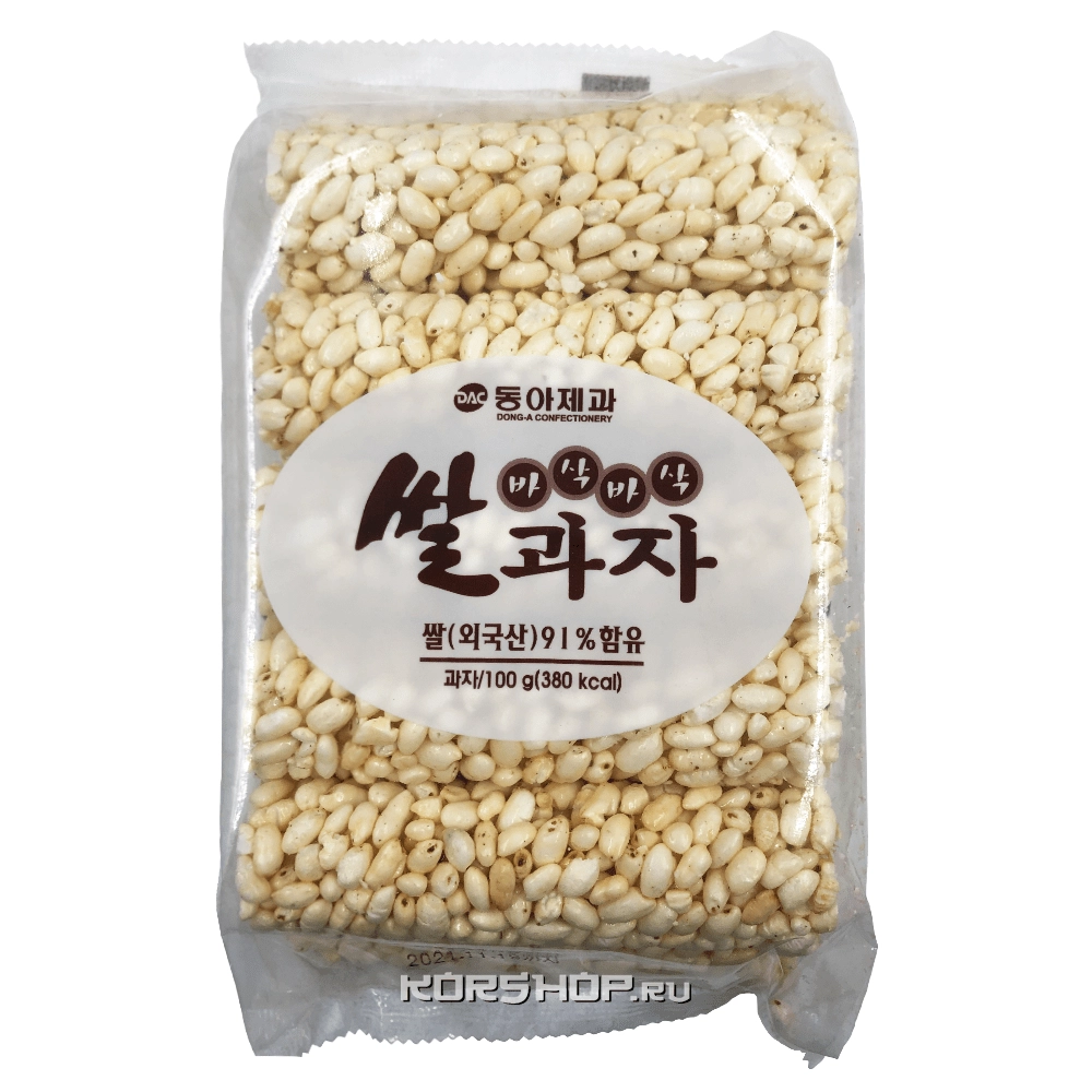 Палочки из воздушного риса Dong-A, Корея, 100 г