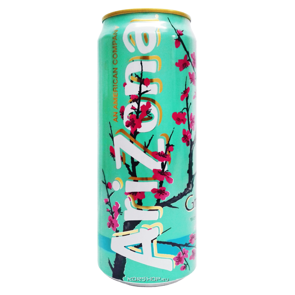 Холодный зеленый чай Arizona, США, 680 мл