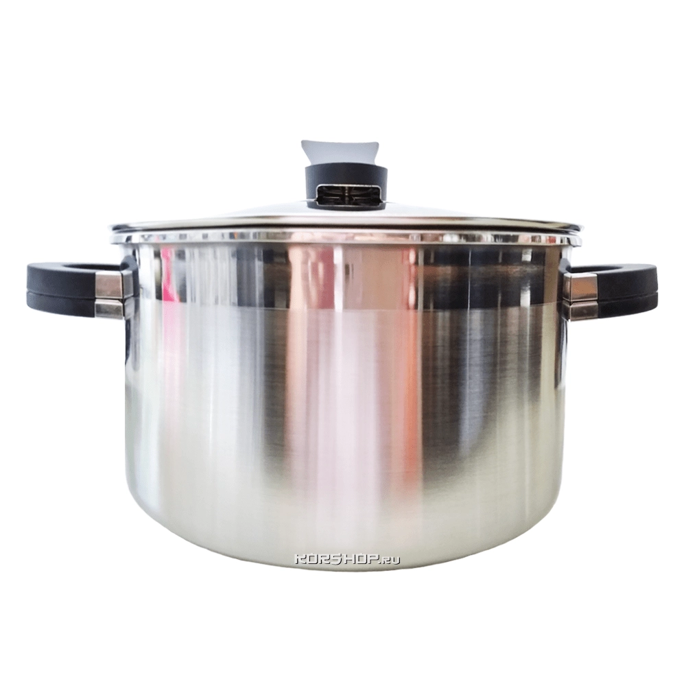 Высокая кастрюля 3-PLY Stainless Steel HappyCall 3003-0045 24 см/6 л, Корея Высокая кастрюля 3-PLY Stainless Steel HappyCall 3003-0045 24 см/6 л, Корея