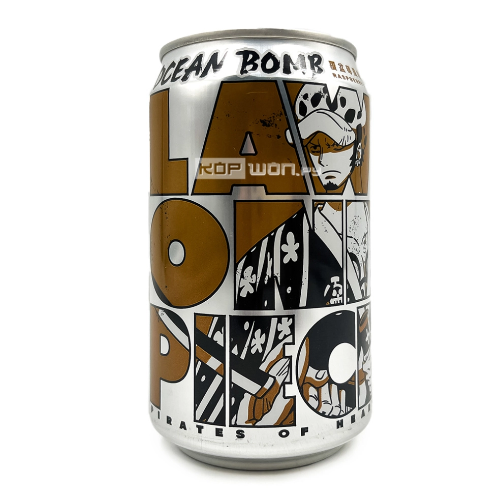 Лимонад со вкусом малины One Piece Ocean Bomb, Тайвань, 330 мл Лимонад со вкусом малины One Piece Ocean Bomb, Тайвань, 330 мл