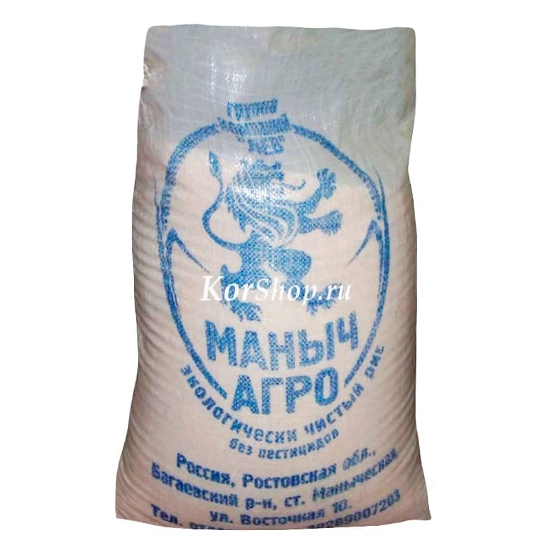 Рис шлифованный ростовский Маныч Агро  (25 кг) ГОСТ, урожай 2020 г