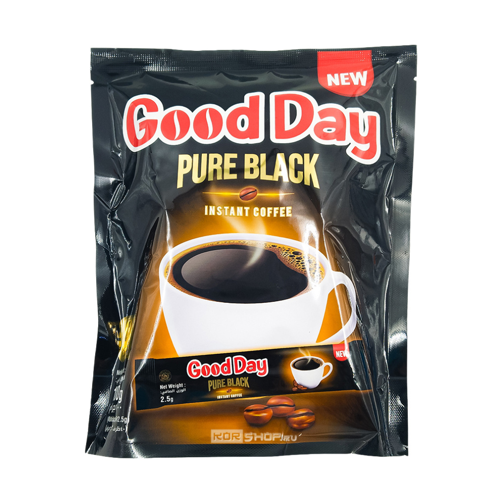 Кофе растворимый черный Good Day, Индонезия, 100 г (40 стиков по 2,5 г) Кофе растворимый черный Good Day, Индонезия, 100 г (40 стиков по 2,5 г)