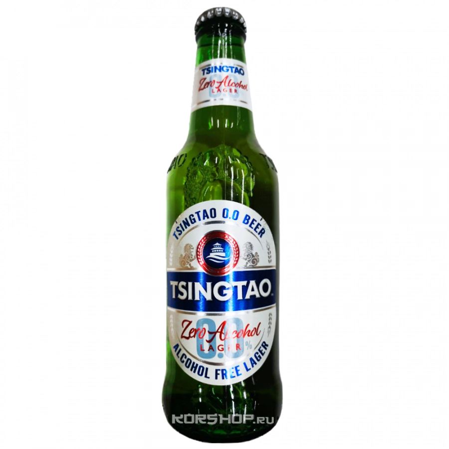 Пиво светл. безалкогол. Циндао Zero Alcohol ст/б, Китай 330 мл...