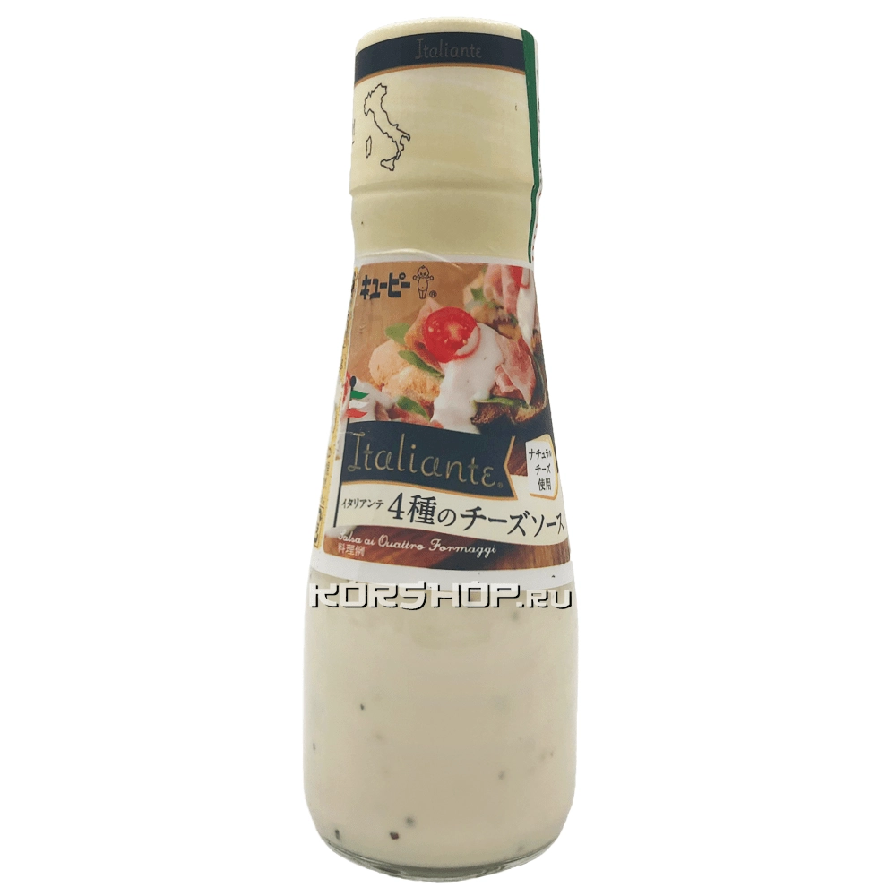 Сырный соус (4 вида сыра) Italiante Kewpie QP, Япония, 150 г. Сырный соус (4 вида сыра) Italiante Kewpie QP, Япония, 150 г.