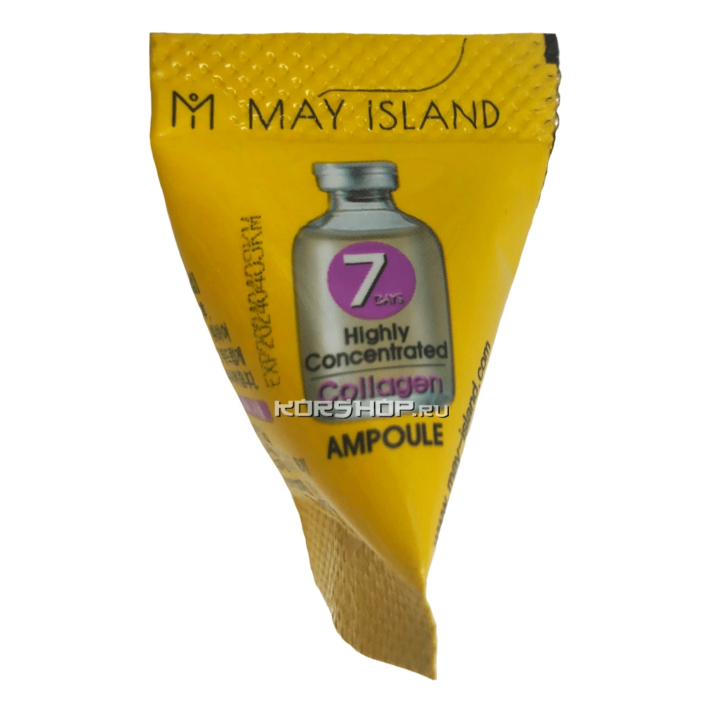 Увлажняющая сыворотка с коллагеном May Island 7 Days, Корея, 3 г Увлажняющая сыворотка с коллагеном May Island 7 Days, Корея, 3 г