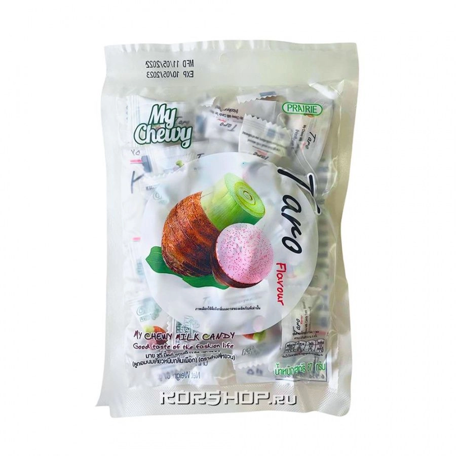 Молочные ириски с желейной начинкой &quot;Таро&quot; My Chewy, Китай 67 г