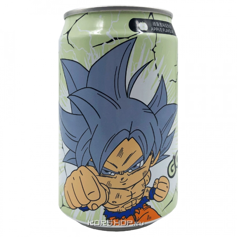 Лимонад со вкусом яблока Goku "Dragon Ball" Ocean Bomb, Тайвань, 330 мл