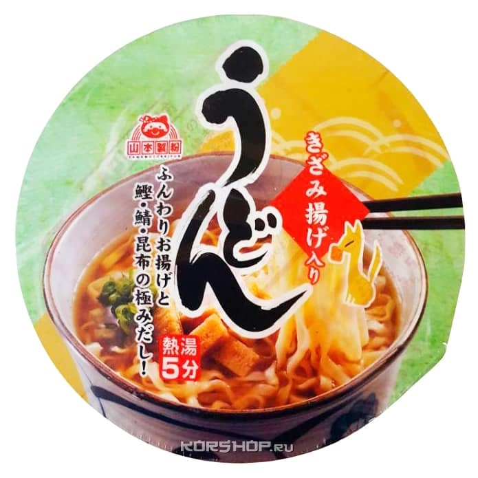 Лапша быстрого приготовления с жареным тофу «Ямамото Сэйфун Удон», Япония, 79 г