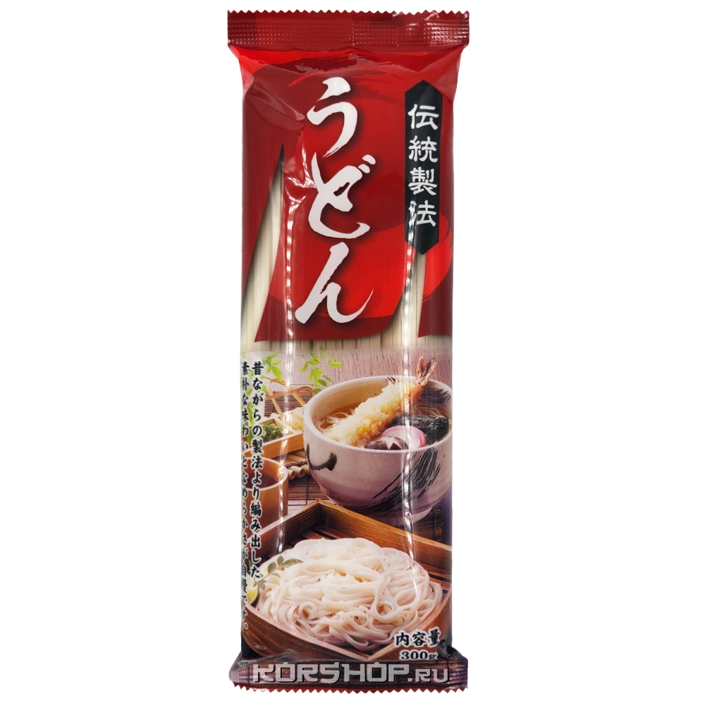 Лапша пшеничная Удон Ямамото Сэйфун YAMAMOTO SEIFUN , Япония, 300г