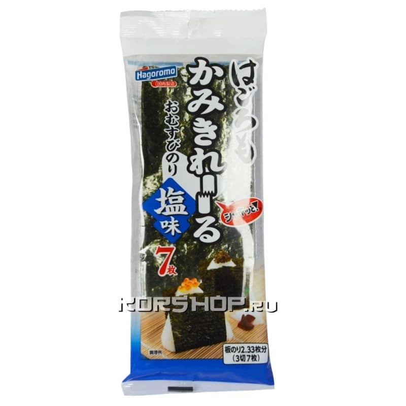 Морская капуста обжаренная с солью «Яки нори» Hagoromo (7 листов), Япония. Морская капуста обжаренная с солью «Яки нори» Hagoromo (7 листов), Япония.