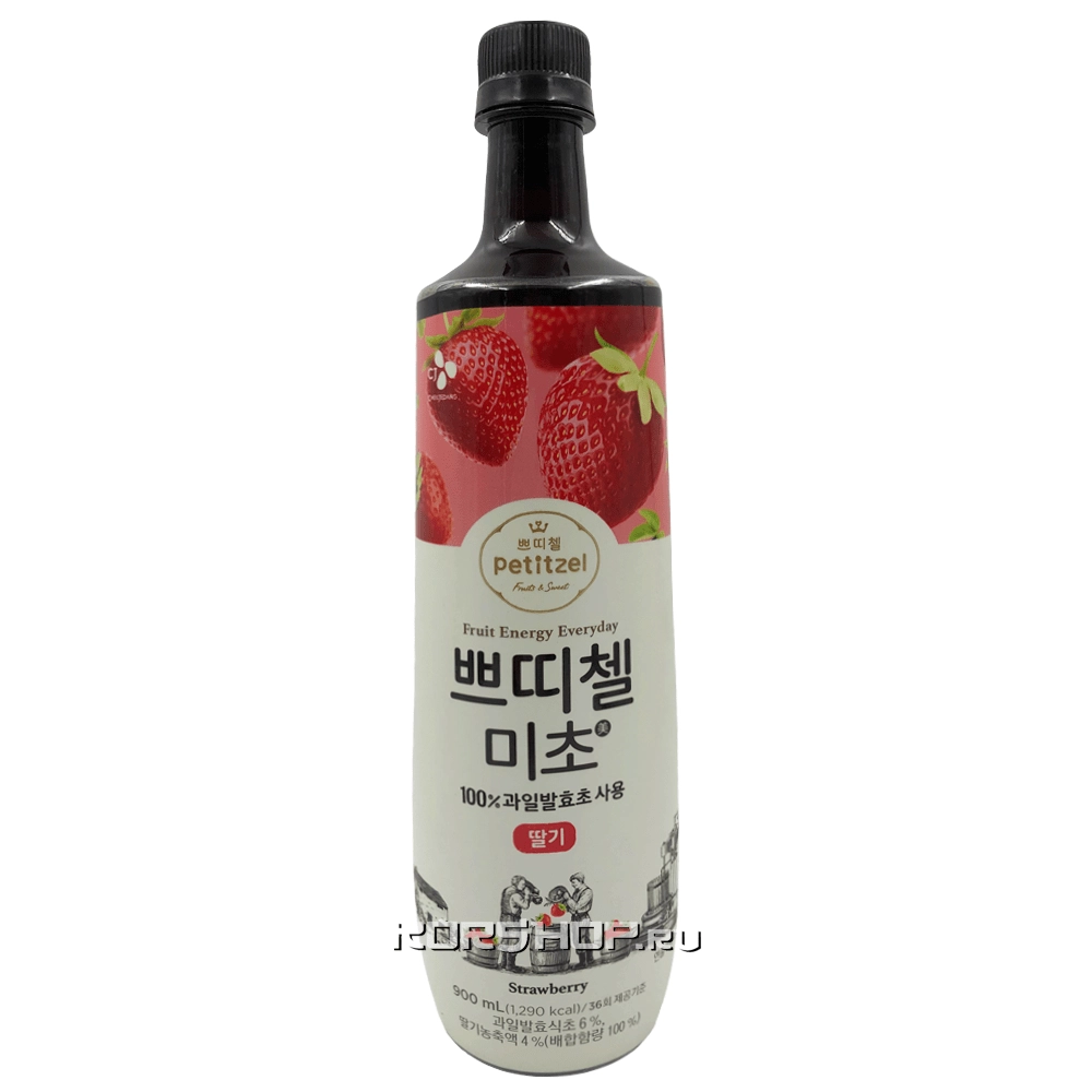 Фруктовая концентрированая смесь для напитков Клубника с Жасмином Petitzel, Корея, 900 мл Фруктовая концентрированая смесь для напитков Клубника с Жасмином Petitzel, Корея, 900 мл