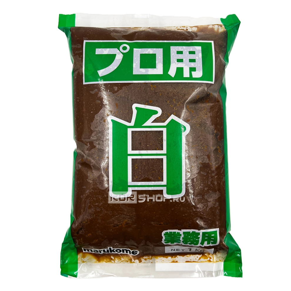 Светлая мисо паста (зеленая) Марукоме Marukome, Япония, 1 кг